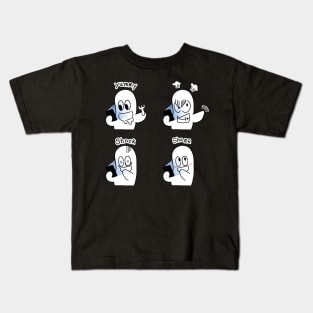 cell phone man04 Kids T-Shirt